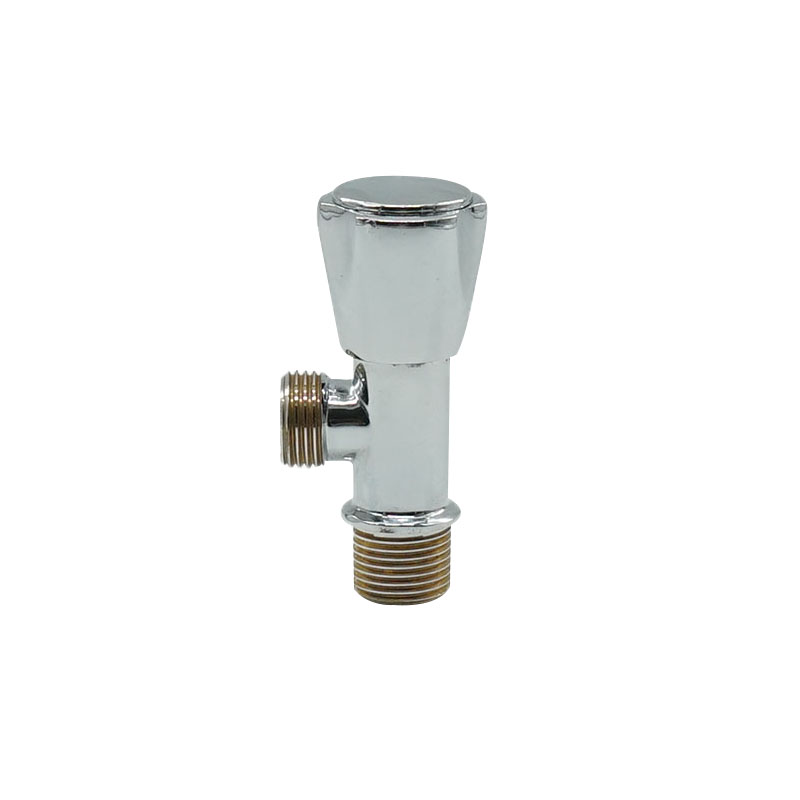 Why is the angle lock ball valve recommended for fire protection pipes?
